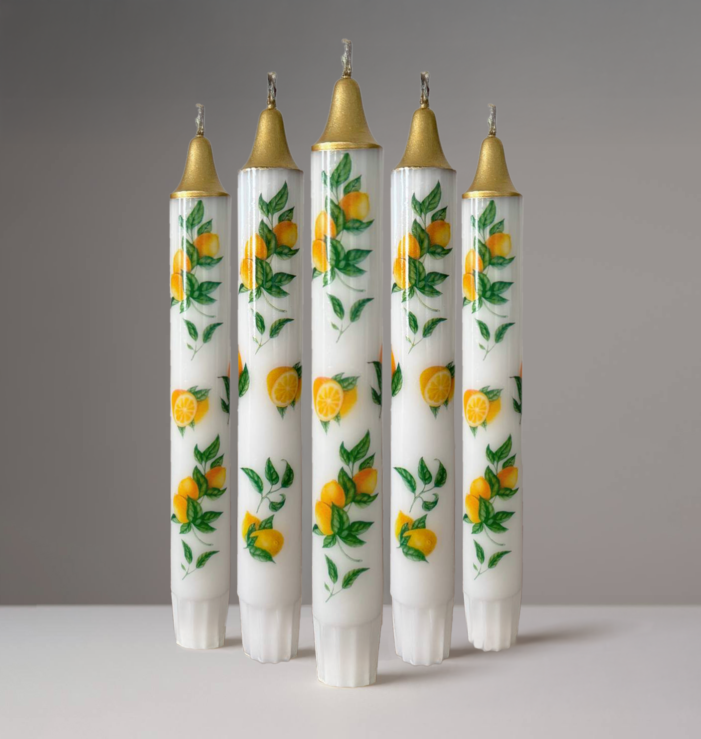 5-Pack Lemon Candles