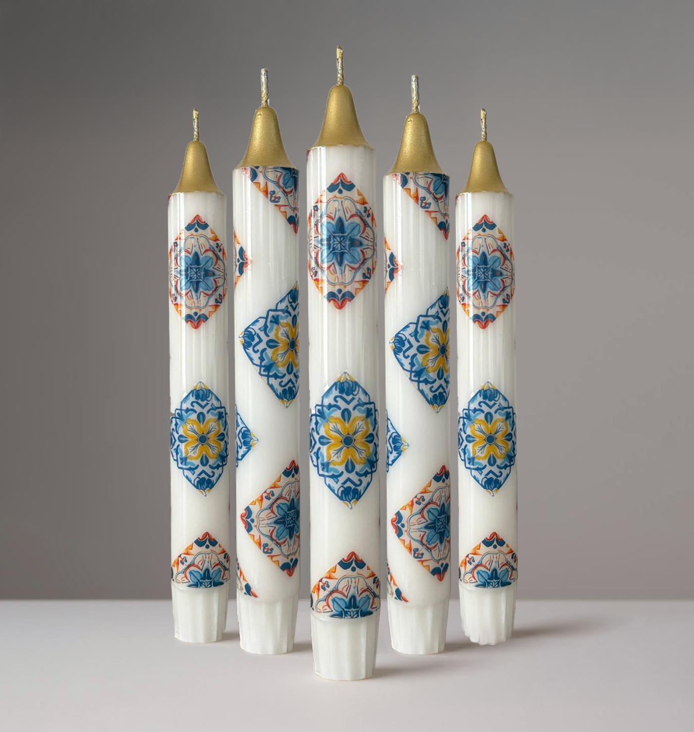 5-Pack Tile Candles