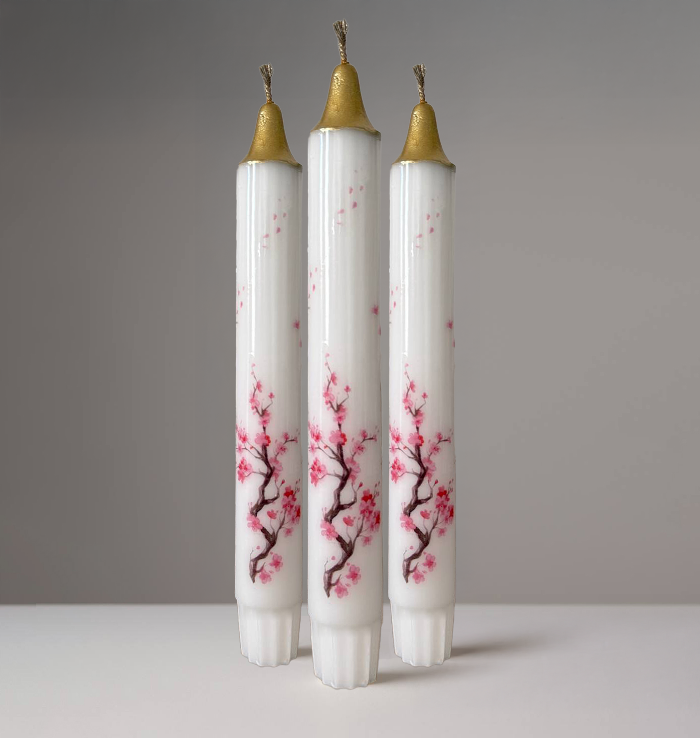 3-Pack Pinky Cherry Blossom Candles