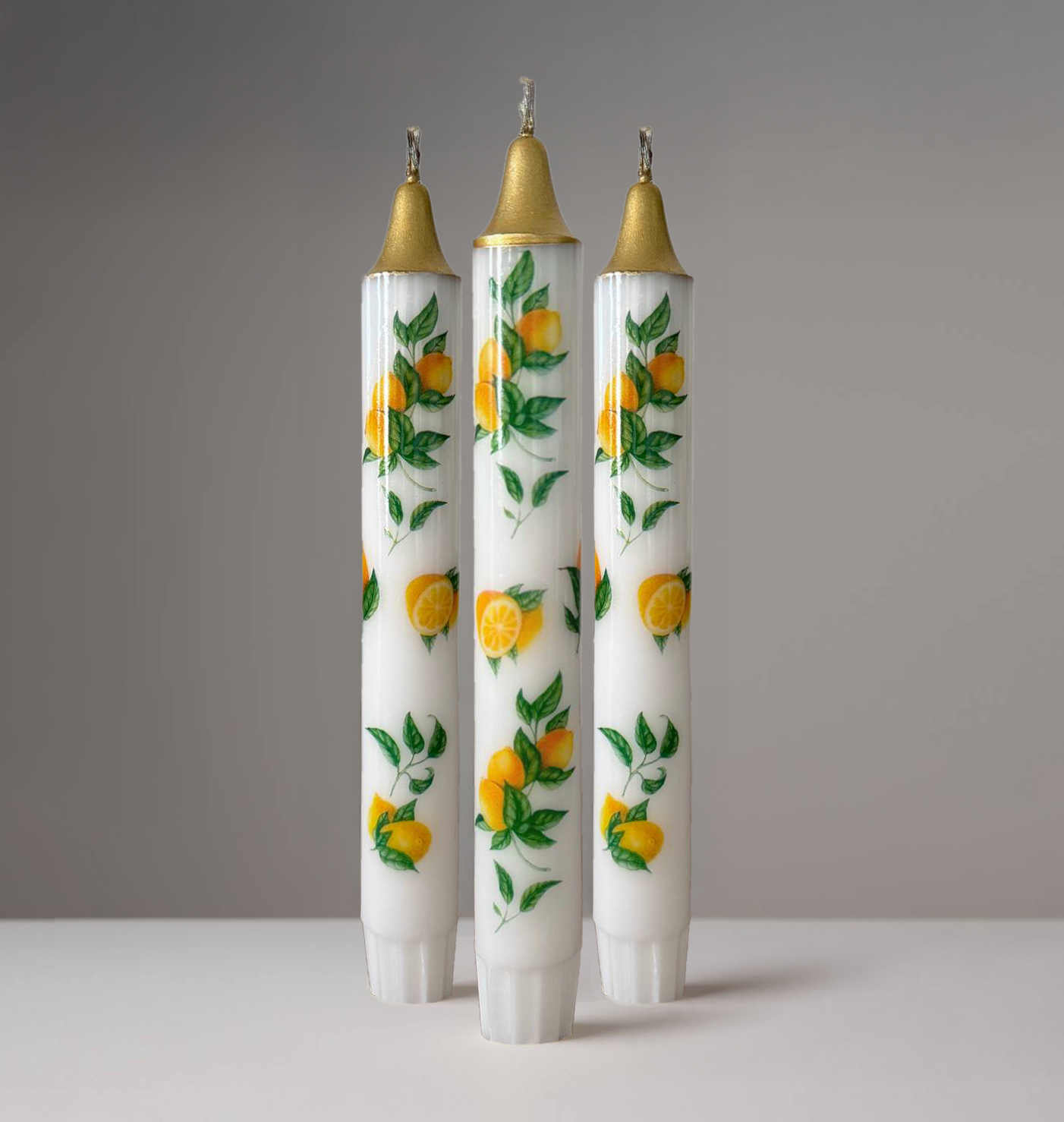 3-Pack Lemon Candles – Nikou Candles 3-Pack Lemon Candles – Nikou Candles