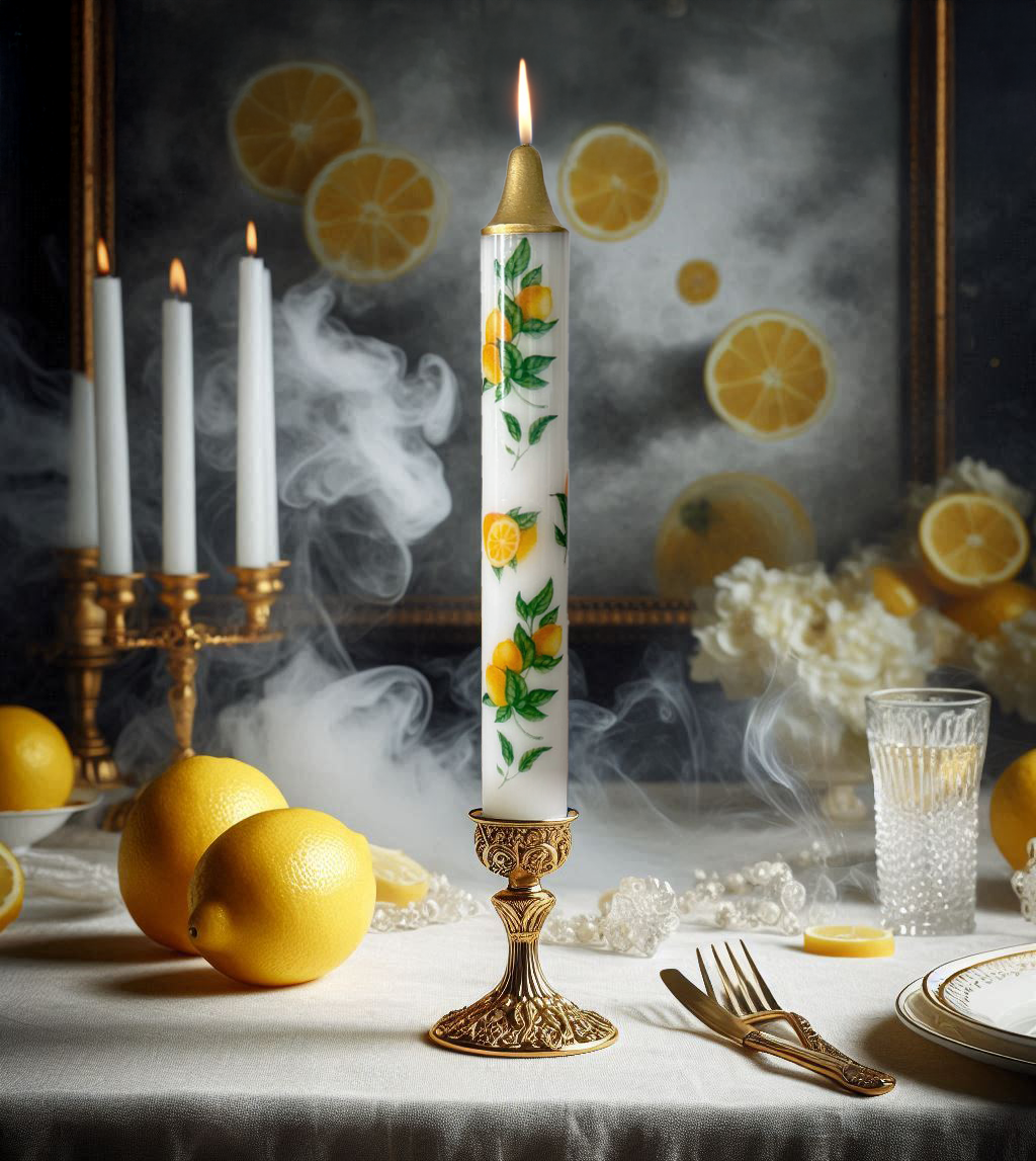 3-Pack Lemon Candles