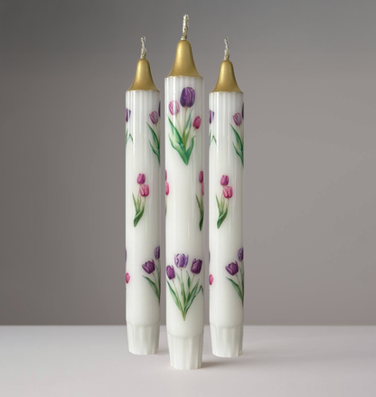 3-Pack Purple Tulip