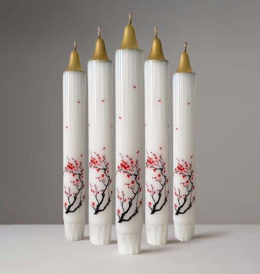 5-Pack Cherry Blossom Candles