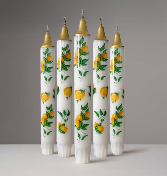 5-Pack Lemon Candles