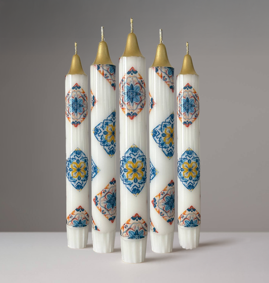 5-Pack Tile Candles