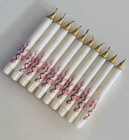 Pinky Cherry Blossom Candles(Buy More Pay Less)